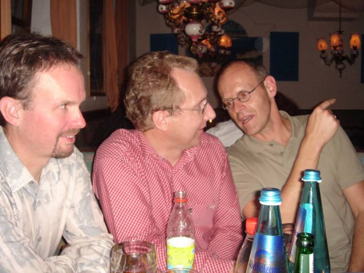 Walter, Helmut und Stefan 
